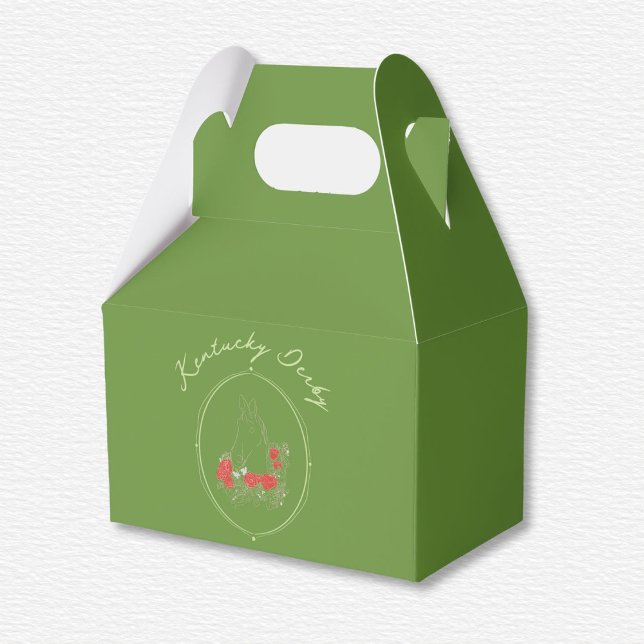 Caja Para Regalos Kentucky Derby Favor Boxes (Subido por el creador)