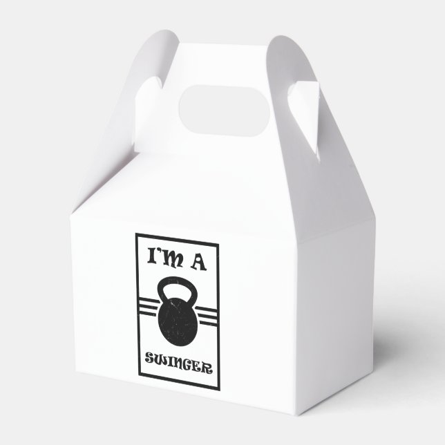 Caja Para Regalos Kettlebell Swinger (Front Side)