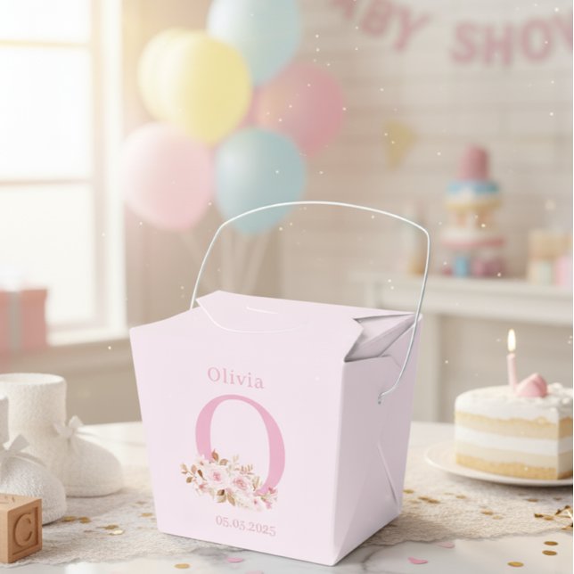 Caja Para Regalos kids boxes initial girl (Subido por el creador)