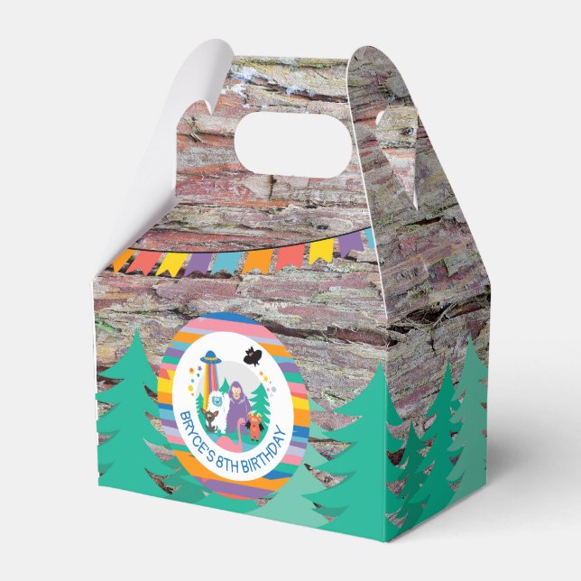Caja Para Regalos Kids Cryptid Favor Box (Front Side)