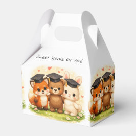Caja Para Regalos Kids Fox Bear Bunny Preschool Kindergarten Party