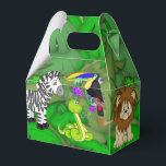 Caja Para Regalos Kids Jungle Animals Birthday Party Favorito Box<br><div class="desc">Kids Jungle Animals Birthday Party Favorito Box</div>