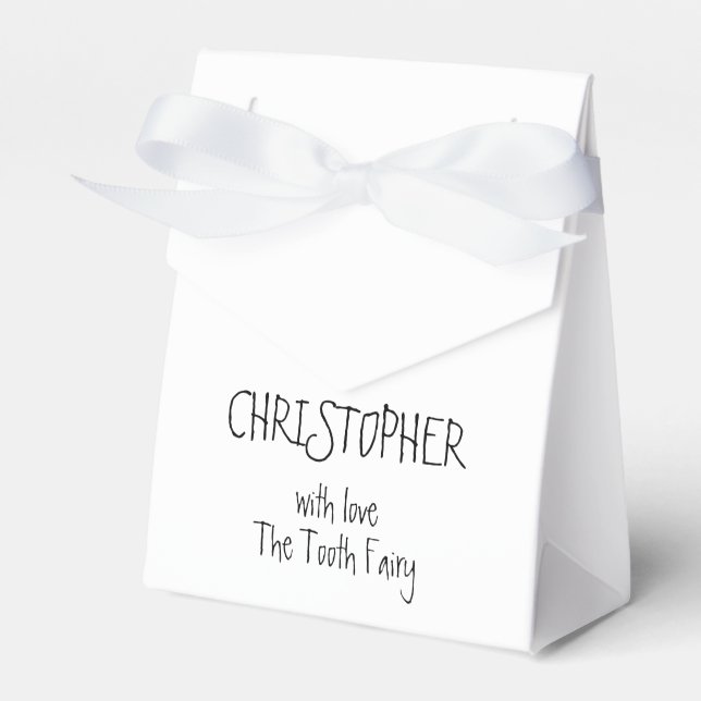 Caja Para Regalos Kids Personalized Tooth Fairy TreBox (Front Side)