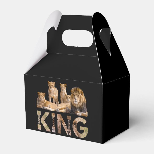 Caja Para Regalos King of the Forest (Reverso)