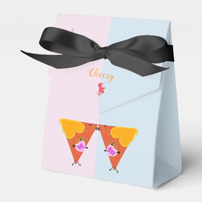 Caja Para Regalos Kissing Nacho Valentines (Front Side)