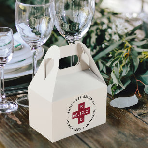 Caja Para Regalos Kit de alivio de la mano BODA