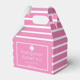 Caja Para Regalos Kit de alivio de la resaca aguda rosa de la moda