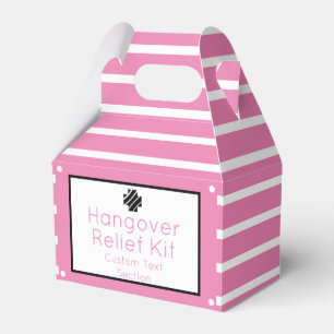 Caja Para Regalos Kit de Alivio para la resaca de la resaca de color