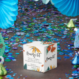Caja Para Regalos Kit de recuperación de Bodas con clase de flores t