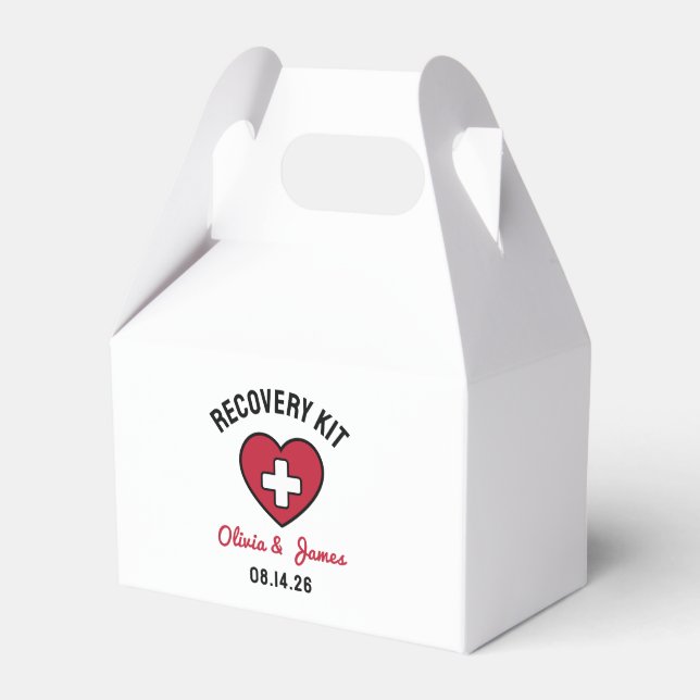 Caja Para Regalos Kit de recuperación de resaca de resaca de supervi (Front Side)