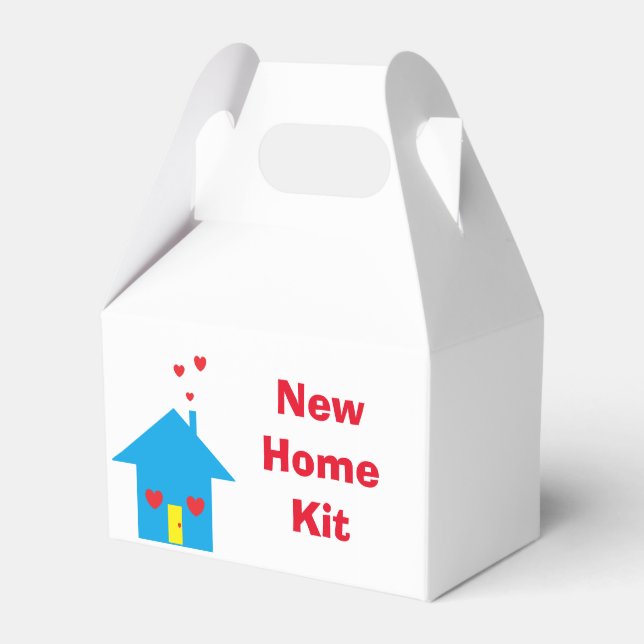 Caja Para Regalos Kit de supervivencia "New Home" (Front Side)