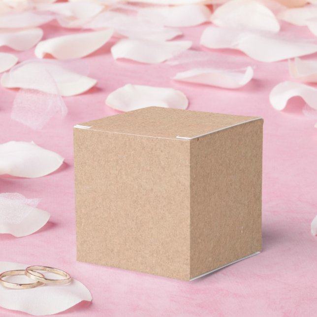 Caja Para Regalos Kraft Style Pattern Classic (Boda)