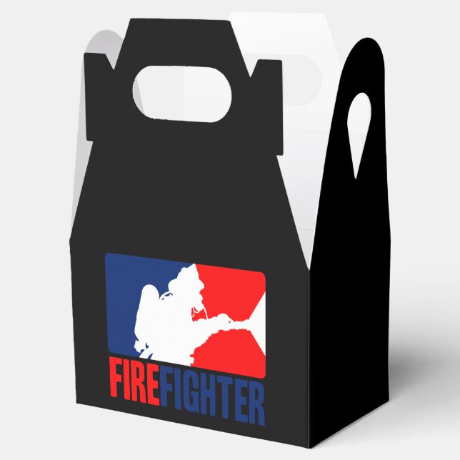 Caja Para Regalos La acción de los bomberos (Abierto)
