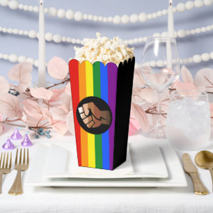 Caja Para Regalos La bandera de color de gente queer de SlipperyJoe'