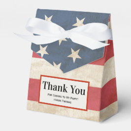 Caja Para Regalos La Bandera Estadounidense: Graduación Patriótica M