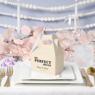 Caja Para Regalos La botella de champán Gable PERFECTA Coincidencia