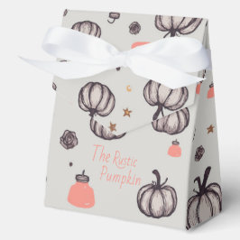 Caja Para Regalos La Calabaza Rustica (Gris)
