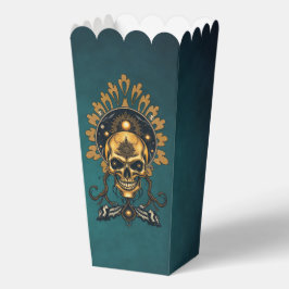 Caja Para Regalos La Calavera Dorada y sus secretos cósmicos.