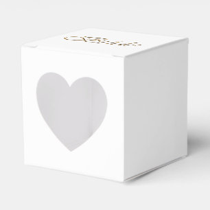 Caja Para Regalos La caligrafía de la escritura de oro blanco de nov