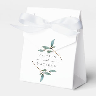 Caja Para Regalos La colección de Bodas de los Bliss botánicos