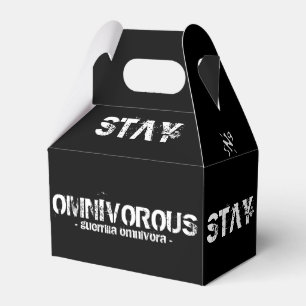 Caja Para Regalos ¡La estancia natural, permanece omnívora!