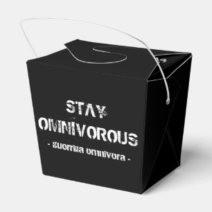Caja Para Regalos ¡La estancia natural, permanece omnívora!