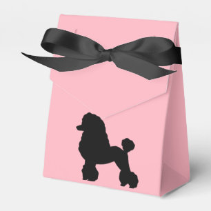 Caja Para Regalos la falda rosada del caniche de los años 50 inspir