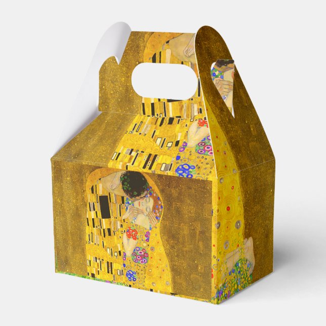 Caja Para Regalos La famosa pintura de Gustav Klimt en The Kiss. (Front Side)