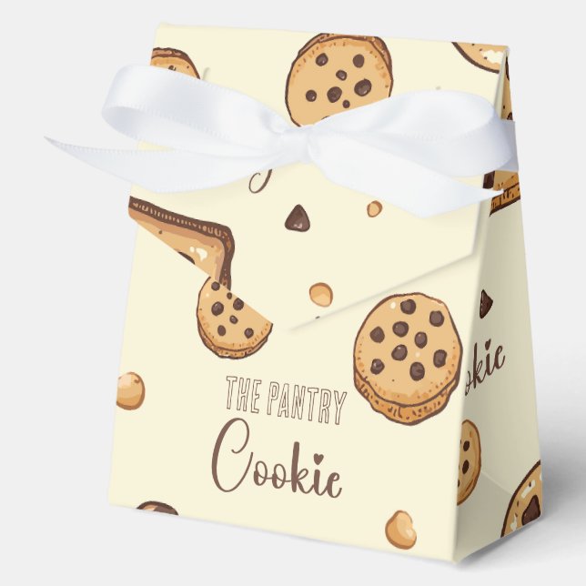 Caja Para Regalos La galleta de los pantritos (crema) (Anverso)