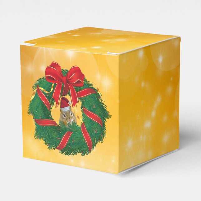 Caja Para Regalos La guerra de los Navidades de Chipmunk (Costado Anverso)