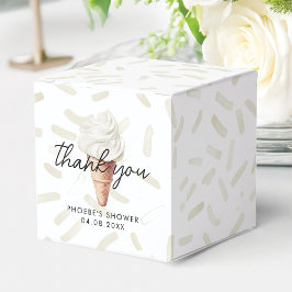 Caja Para Regalos La Han Recogido Torta Nupcial De Vainilla Cuadrada