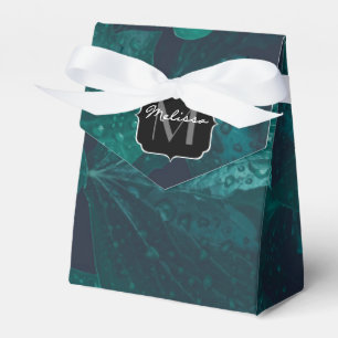 Caja Para Regalos La hiedra oscura del verde esmeralda sale del
