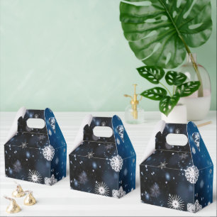Caja Para Regalos La mágica y pacífica Navidad invernal de SlipperyJ