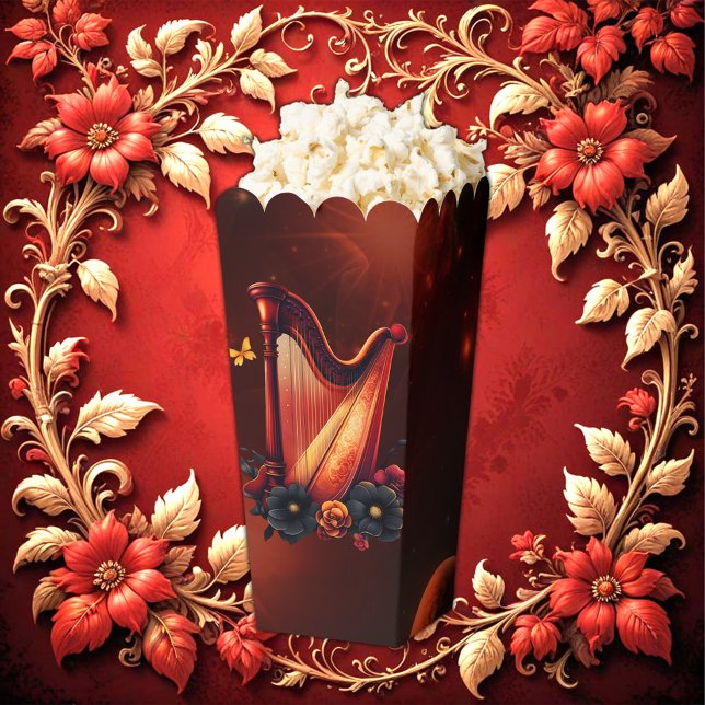 Caja Para Regalos La melodía cósmica, la magia del arpa. (Subido por el creador)