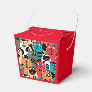 Caja Para Regalos La muchedumbre de gatos