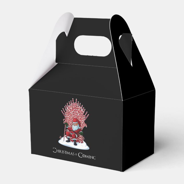 Caja Para Regalos La Navidad está llegando (Front Side)