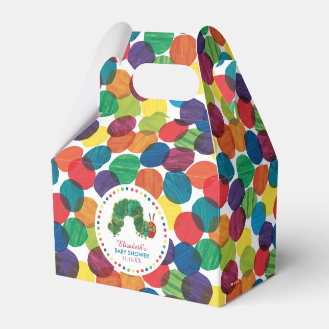 Caja Para Regalos La oruga Baby Shower, muy hambrienta (Front Side)