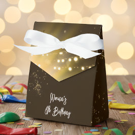 Caja Para Regalos La silueta de Magic Fairy en el cumpleaños de los 