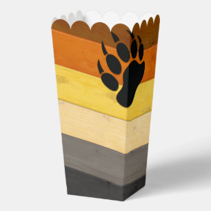Caja Para Regalos La textura del suelo de madera de la bandera del O