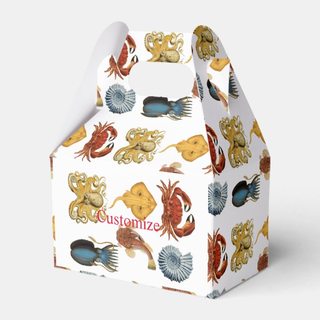 Caja Para Regalos La variedad de Bebidas marinas únicas Thunder_Cove (Front Side)