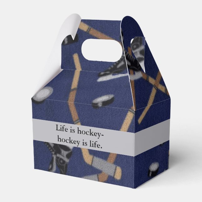 Caja Para Regalos La vida es hockey (Front Side)