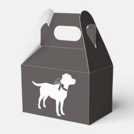 Caja Para Regalos Labrador Tema del perro Baby Shower Género neutro