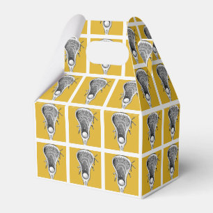 Caja Para Regalos Lacrosse Sports Gold