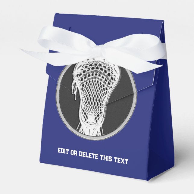 Caja Para Regalos Lacrosse Team Blue (Front Side)