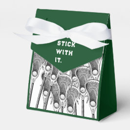 Caja Para Regalos Lacrosse Team Green Favor Box
