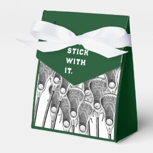 Caja Para Regalos Lacrosse Team Green Favor Box