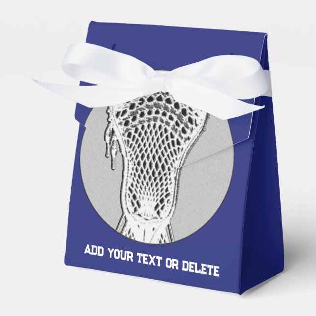 Caja Para Regalos Lacrosse Team Senior Night (Front Side)