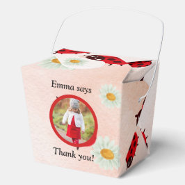 Caja Para Regalos lady bug party photo