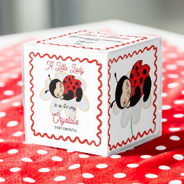Caja Para Regalos Ladybug baby ducha favorece la personalización