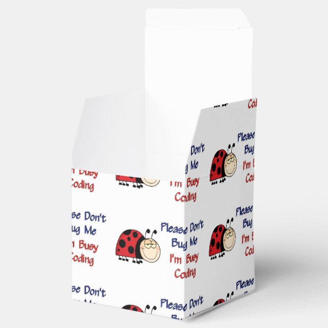 Caja Para Regalos Ladybug de código médico2 (Abierto)